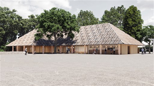 青井阿蘇神社 国宝館が起工 隈研吾さん設計 ２２年完成へ 熊本日日新聞社