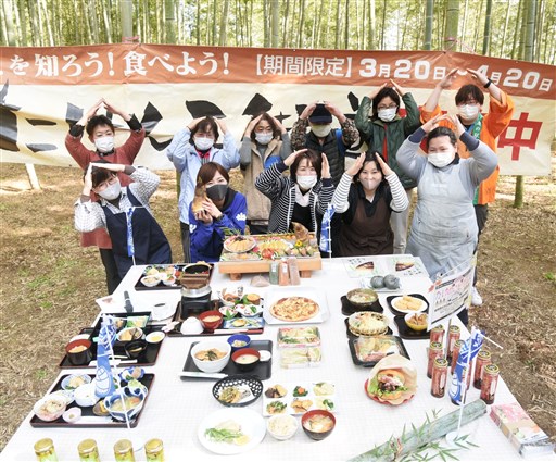 旬のタケノコ 味わって 山鹿市 八女市 グルメフェア２０日開幕 熊本日日新聞社