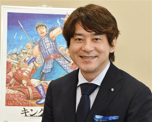 人気漫画キングダム 完結 願望的には５年後 作者 原泰久さんインタビュー 福岡市美術館で原画展 熊本日日新聞社