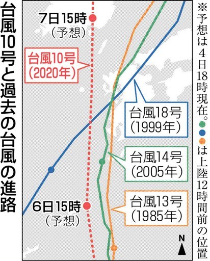 台風１０号 過去最強の想定を 熊本地方気象台 熊本日日新聞社