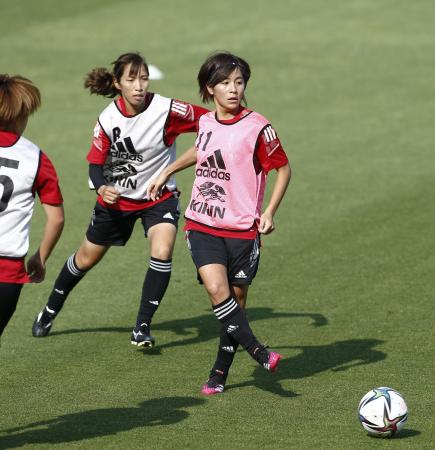 なでしこ ウクライナ戦へ調整 熊本日日新聞社