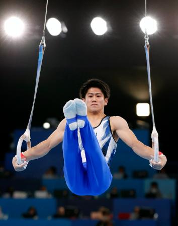 体操個人総合で１９歳橋本 金 熊本日日新聞社