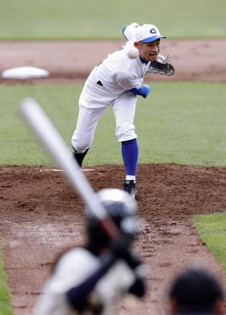 イチローさん 神戸で女子と試合 完封 足がつる場面も 共同通信 熊本日日新聞社