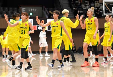 ｅｎｅｏｓとデンソーが勝つ バスケ 皇后杯準決勝 共同通信 熊本日日新聞社