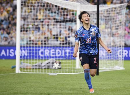 サッカー日本 ７大会連続ｗ杯へ 三笘２ゴール 豪州に勝利 共同通信 熊本日日新聞社