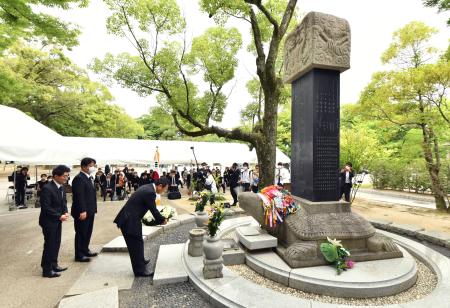 広島で韓国人被爆者の慰霊祭 ２８０２人の名簿納める 共同通信 熊本日日新聞社