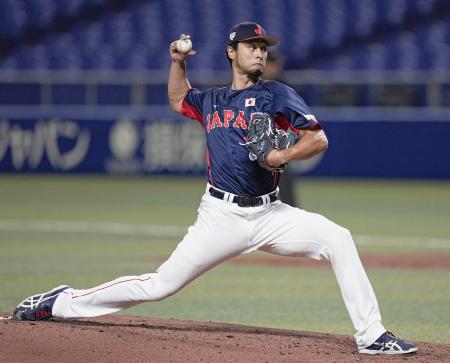 ダルビッシュが中日相手に投球 ＷＢＣ日本代表、ヌートバー来日（共同