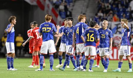 日本、ペルーに４―１で快勝 サッカー、三笘らがゴール（共同通信