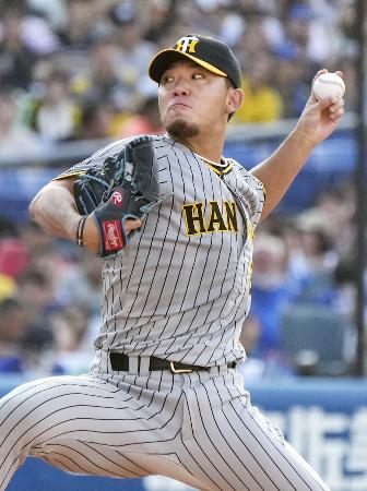 Ｄ０―２神（２０日） 伊藤将司が完封で８勝目（共同通信）｜熊本日日新聞社