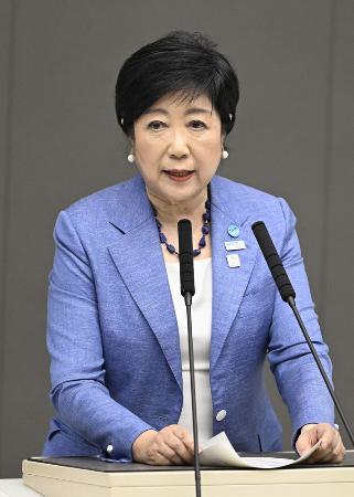 　小池百合子氏＝１２日