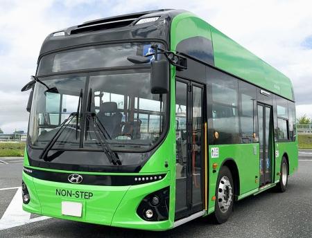 　現代自動車の日本法人が、鹿児島県・屋久島の路線バスとして納入する電気自動車（ＥＶ）バス
