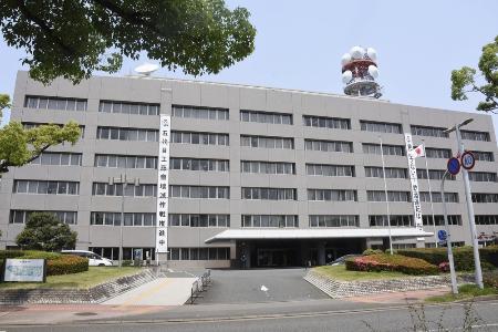 　福岡県警本部＝２０２２年５月