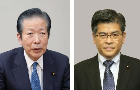 　公明党の山口那津男代表、石井啓一幹事長　