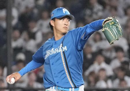 　５回無失点でプロ初勝利を挙げた日本ハム・達＝ＺＯＺＯマリン