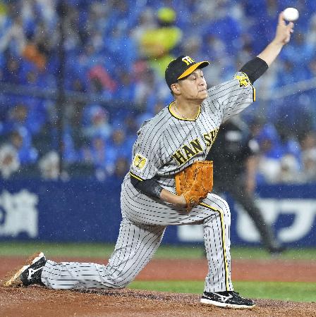 　ＤｅＮＡ戦に先発した阪神・大竹＝横浜