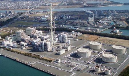 　関西電力の赤穂発電所＝兵庫県赤穂市（同社提供）