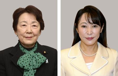 　山谷えり子氏（左）、森雅子氏