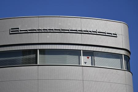 　旧ジャニーズ事務所の本社ビル＝２０２３年１０月、東京都港区