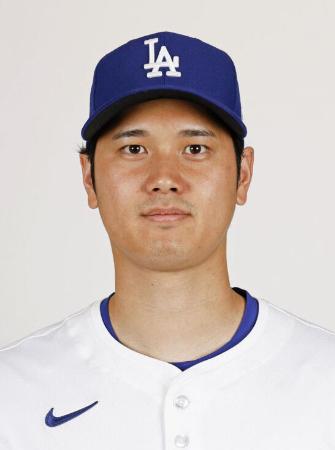 　ドジャースの大谷翔平