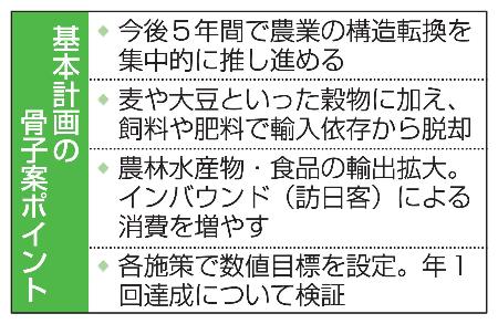 　基本計画の骨子案ポイント