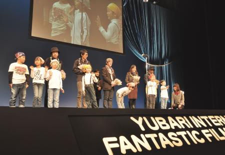 　２０１３年の「ゆうばり国際ファンタスティック映画祭」の開会式＝北海道夕張市