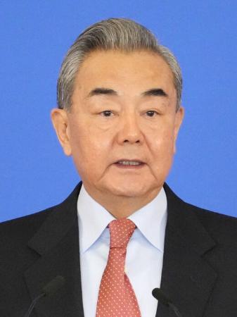 　中国の王毅外相