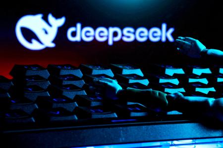 　「ＤｅｅｐＳｅｅｋ（ディープシーク）」のロゴ（ロイター＝共同）