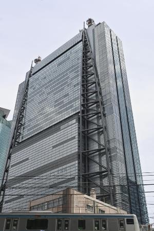 　日本テレビ本社＝２０２４年５月、東京都港区