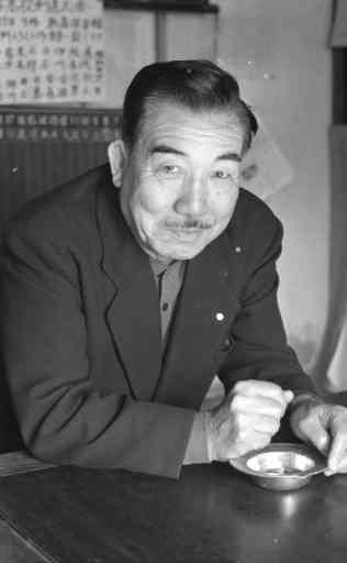 県柔道協会理事長も務めた吉丸壽雄先生＝１９６８年１１月、熊本市