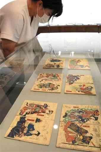 江戸から明治の長編小説「不知火譚」を紹介　宇城市の郷土資料館で企画展