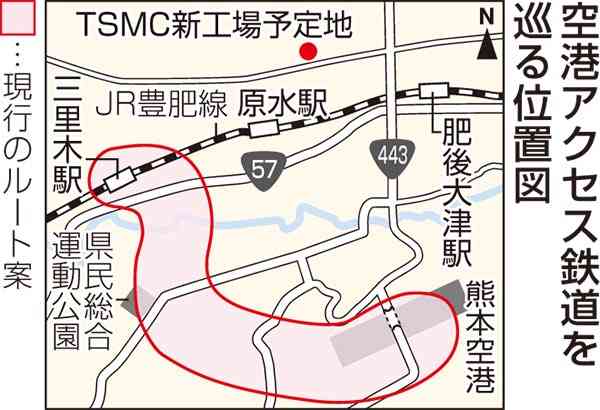 空港アクセス鉄道　巨額投資の説明必要　熊本県議会閉会