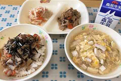 小学生の部で最優秀賞に選ばれた「私のＳＤＧｓ丼」（城西小提供）