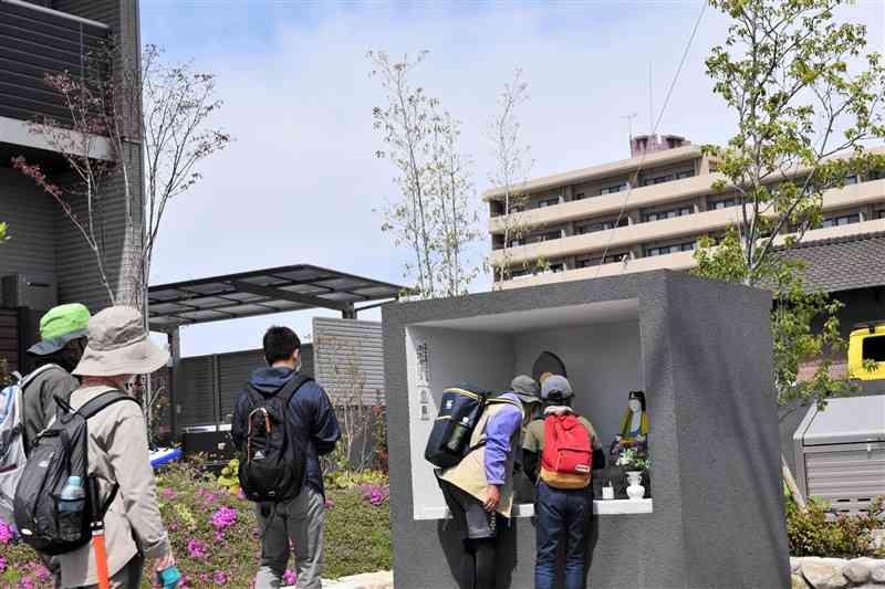 “託麻路”巡礼石仏の癒やし　熊本市東区「八十八ケ所巡り」