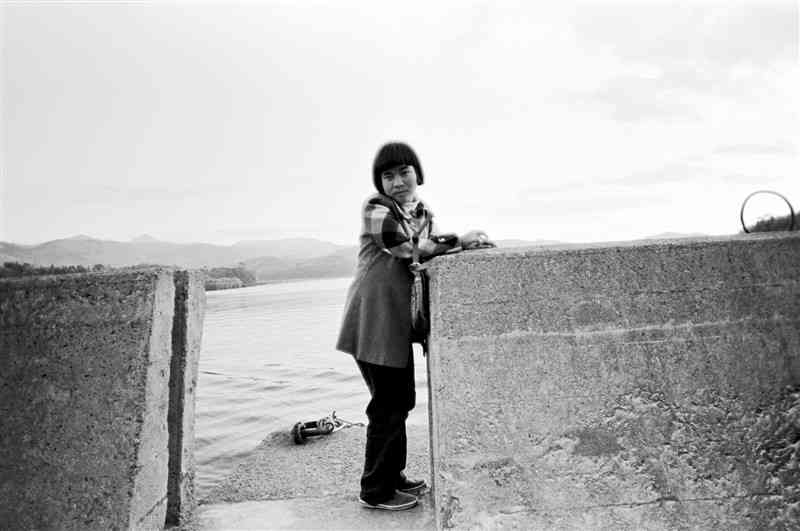 1972年に撮影した10代の坂本しのぶさん