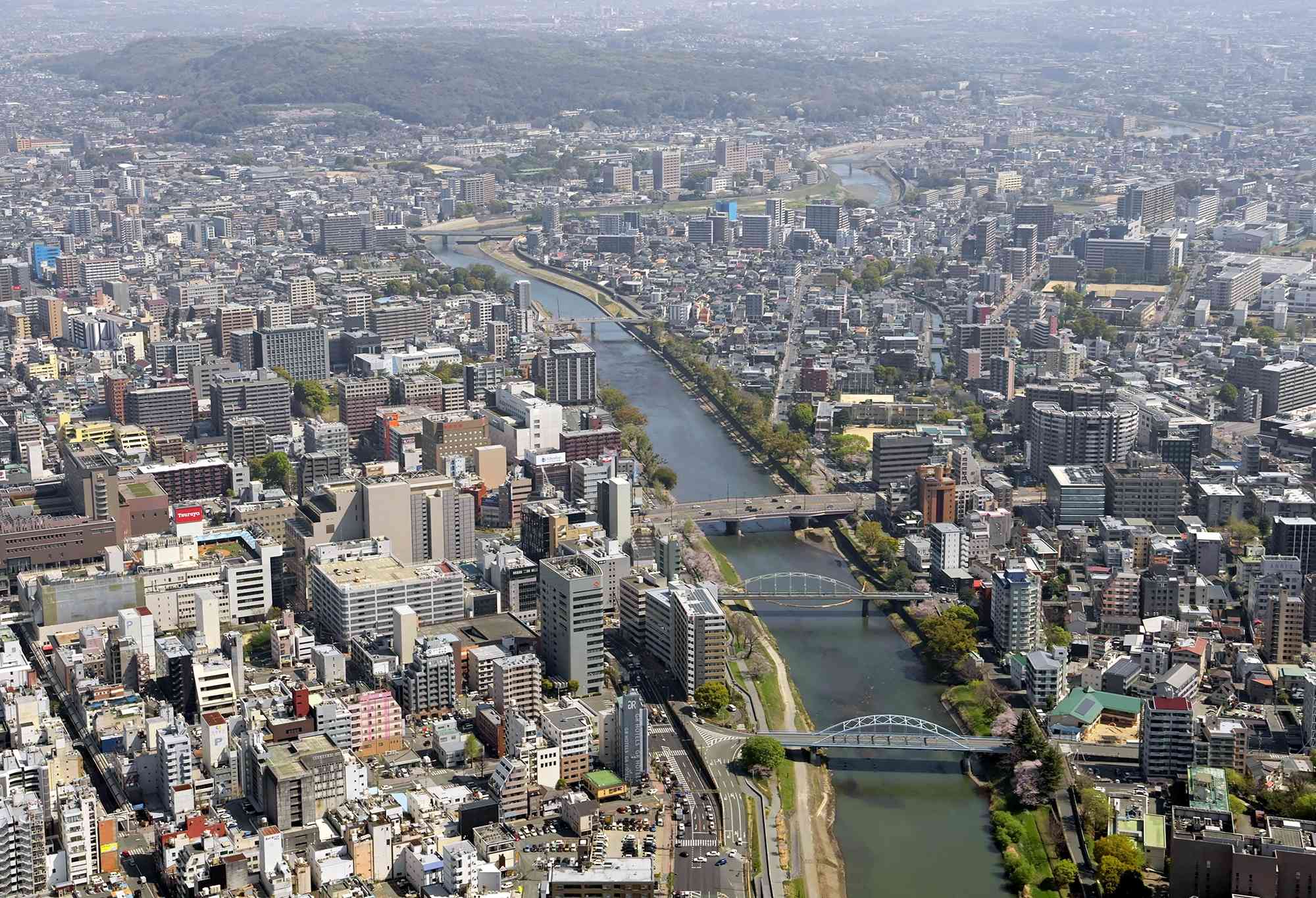 熊本市中心部