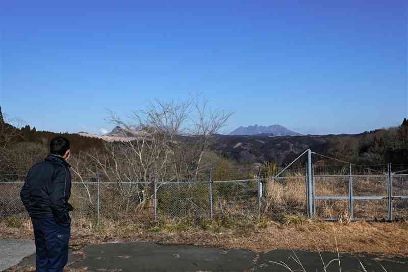 星山商店の管理型最終処分場の予定地＝山都町