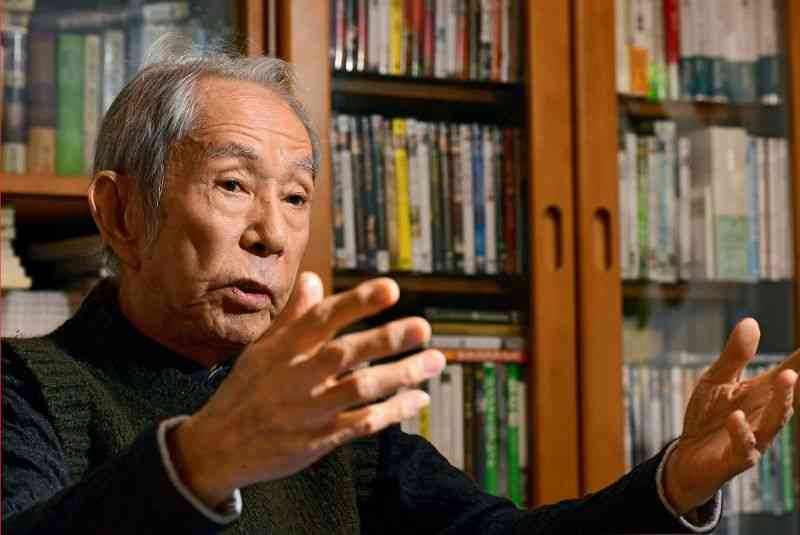12月25日に死去した日本近代史家・渡辺京二さん＝2019年