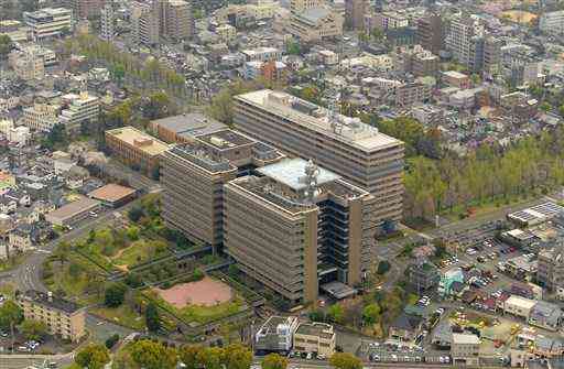 熊本県庁と市街地