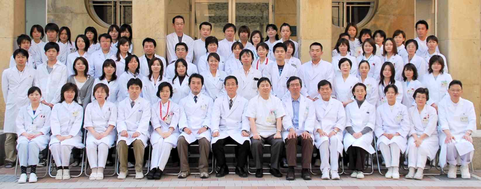 2006年、筆者が熊本大病態情報解析学分野の教授に就任した当時の検査技師、教員、大学院生ら