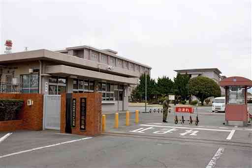 陸上自衛隊健軍駐屯地＝熊本市東区