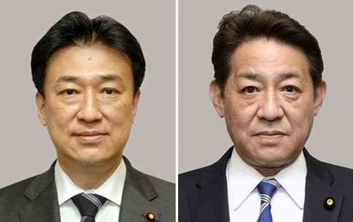 木原稔氏（左）、松村祥史氏