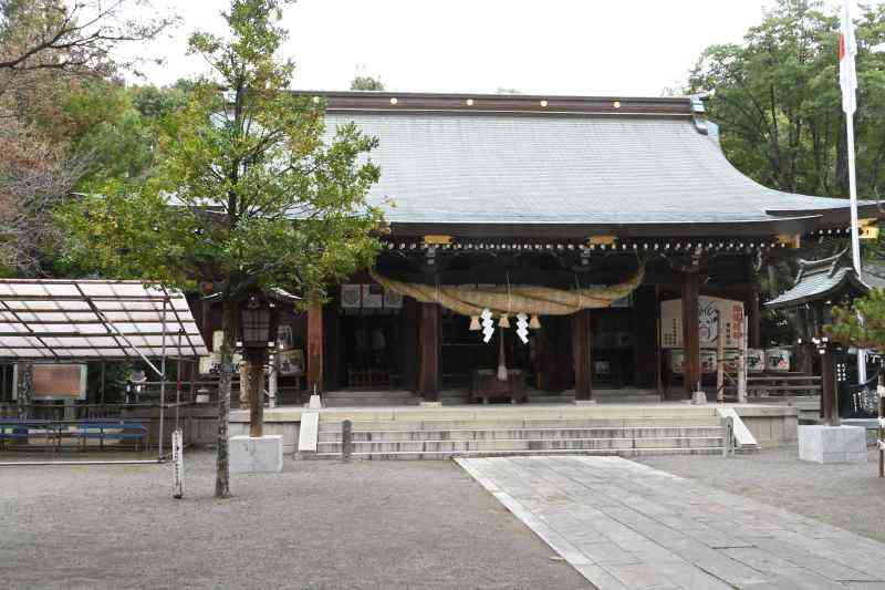 迎春準備が整った菊池神社