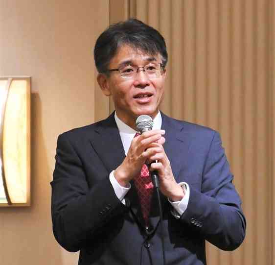 熊本地震「終わっていない」　東北大教授・遠田晋次氏が講演　熊日情報文化懇話会4月例会