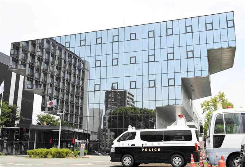 金銭要求で暴力団幹部に中止命令　熊本中央署