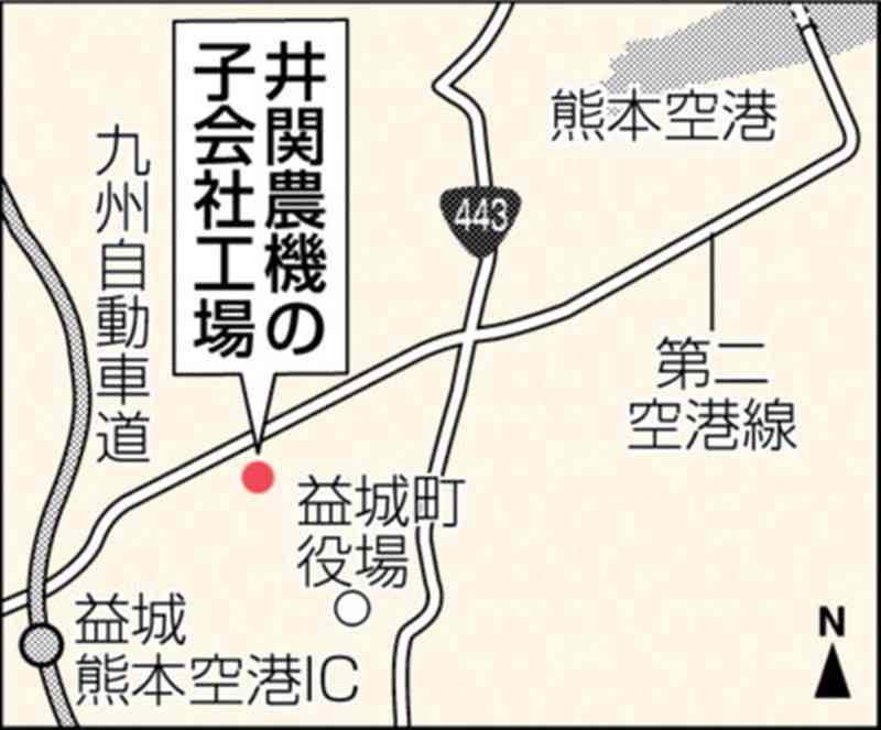 【独自】井関農機、熊本県益城町のコンバイン工場を25年末閉鎖へ　国内生産拠点再編で　