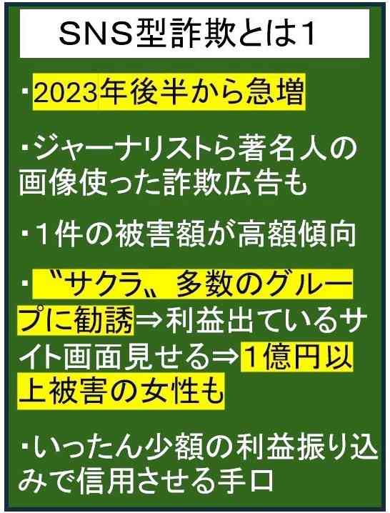 SNS型詐欺、被害者の半分超は50代と60代　傾向と対策は？　「必ずもうかる」には気をつけて【まね得　SNS型詐欺に注意編】