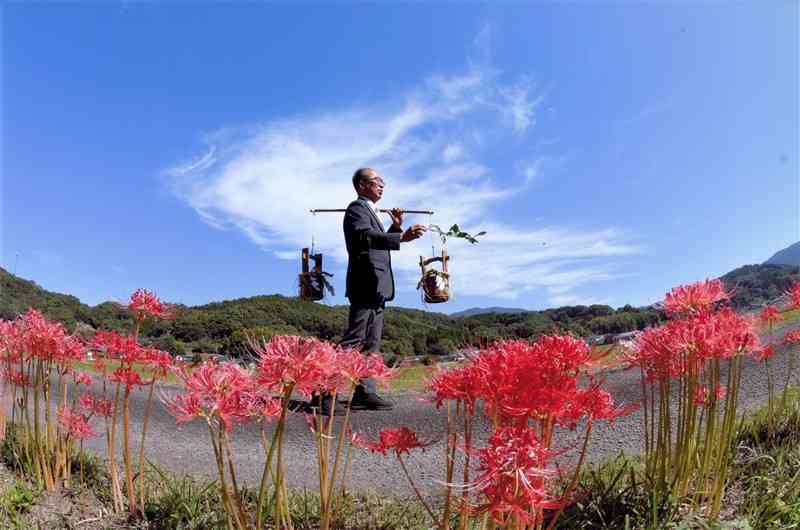 【2024年11月＝課題「秋色」】特選に岡田孝一さん（75）＝熊本市