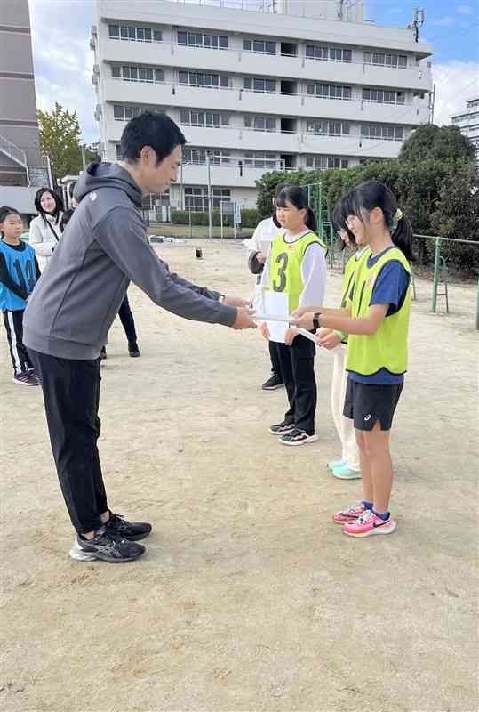 表彰式の様子（村田さん提供）