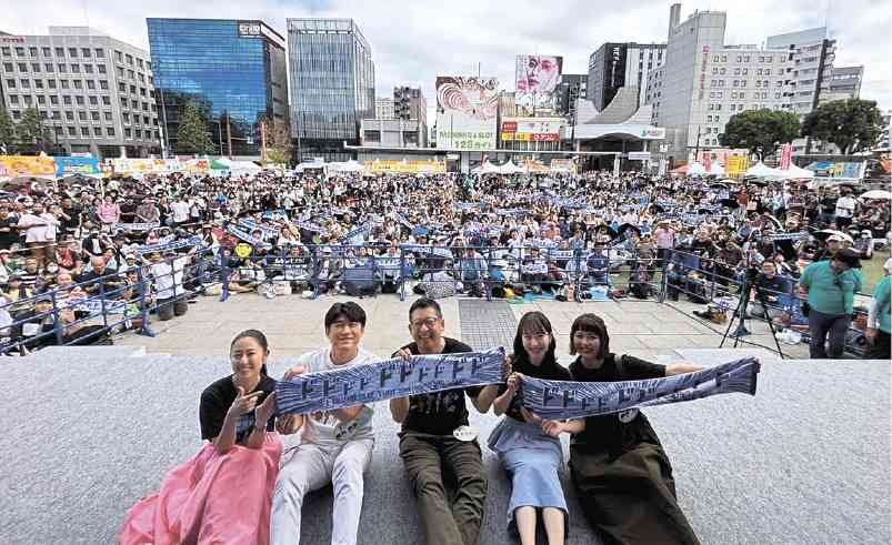 2024年のRKKまつりは、前年を上回る15万人が来場し大盛況となった