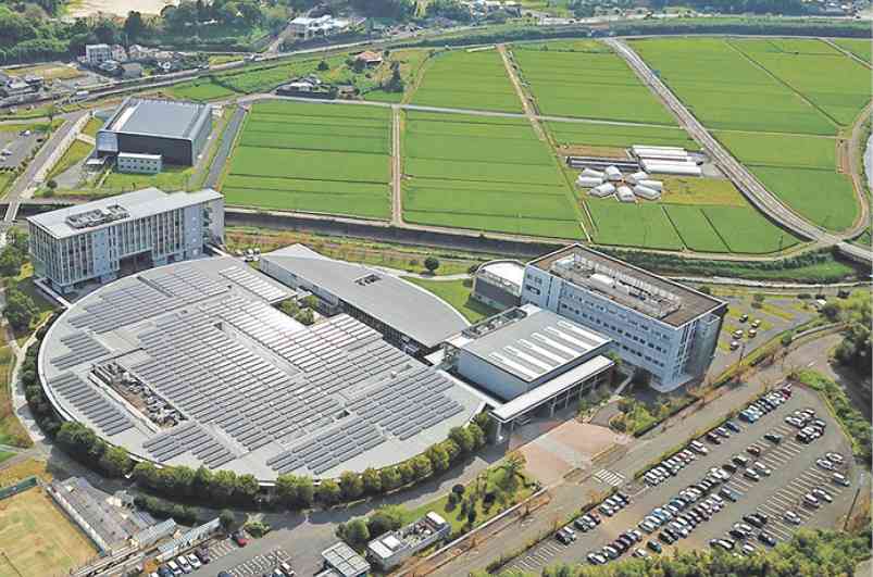 熊本保健科学大学キャンパス全景